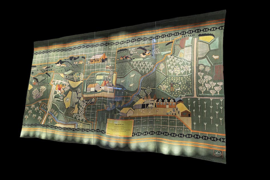 Mural of farming